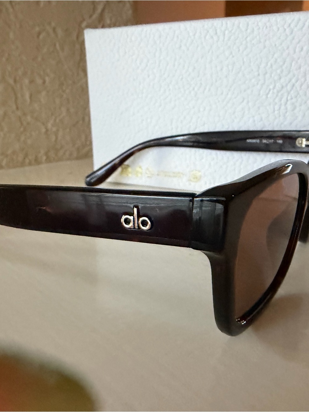 alo Brown Sunglasses with Brown Lenses